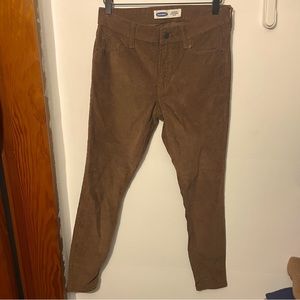 NWOT Old Navy Rockstar Super Skinny corderoy